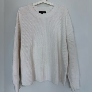 Banana Republic Ivory Knit Sweater